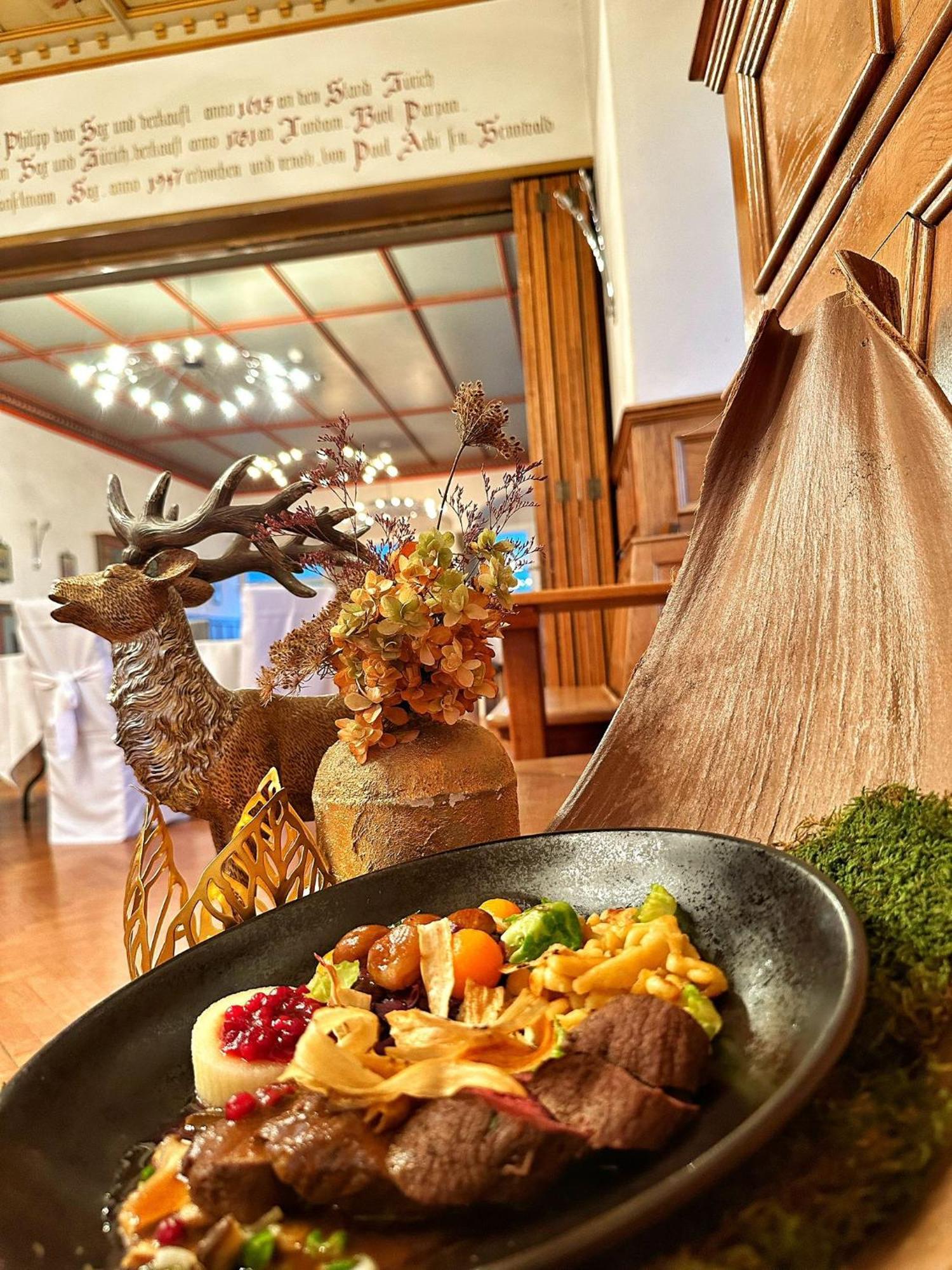 Hotel Restaurant Schloessli Sax Eksteriør bilde